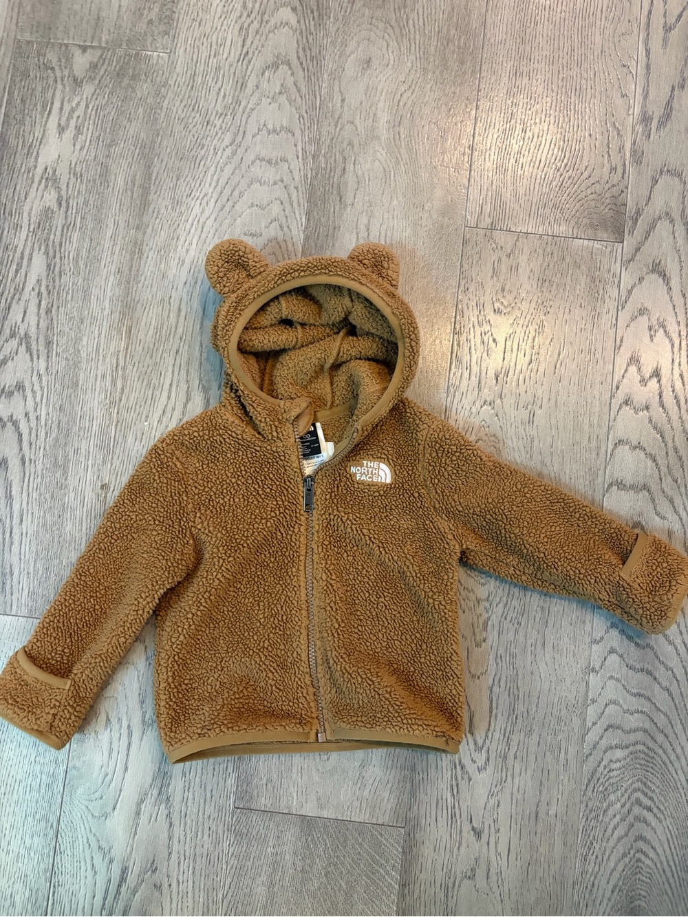 The North Face Teddy Fleece Zip Hoodie - 12-18M